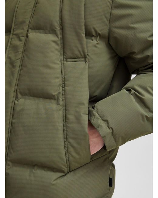 Solid Winterjacke Clarence in Green für Herren