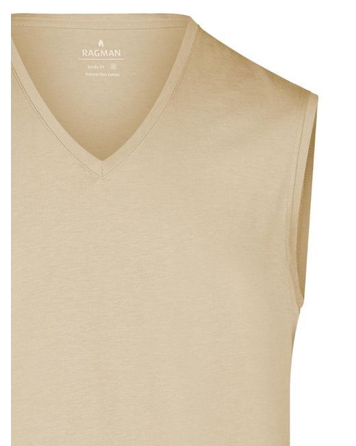 RAGMAN Unterhemd Basic in White für Herren