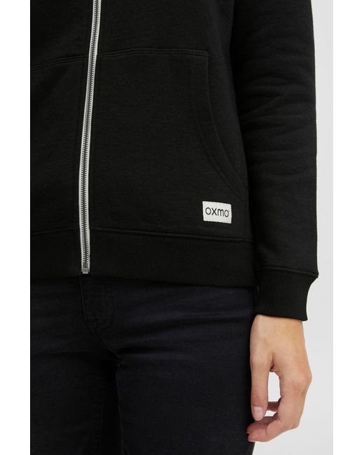Oxmo Black Sweatjacke Binja