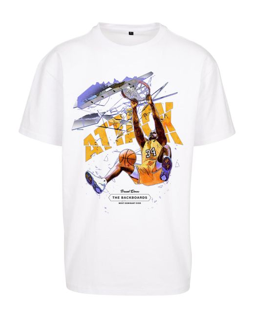 MT Upscale Shirt Attack Player in White für Herren