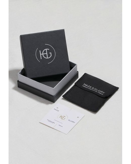 Haze & Glory Ring in Metallic für Herren