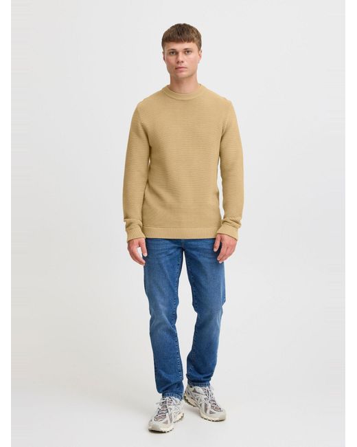 Solid Pullover Valencia in Natural für Herren