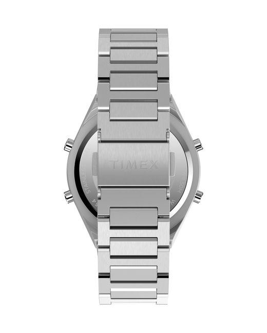 Timex Uhr Q80 Continental in Gray für Herren