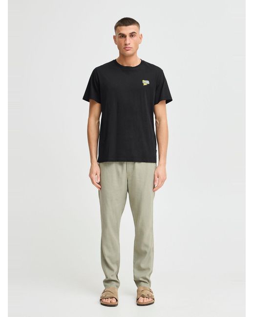 Solid T-Shirt Sdowens in Black für Herren