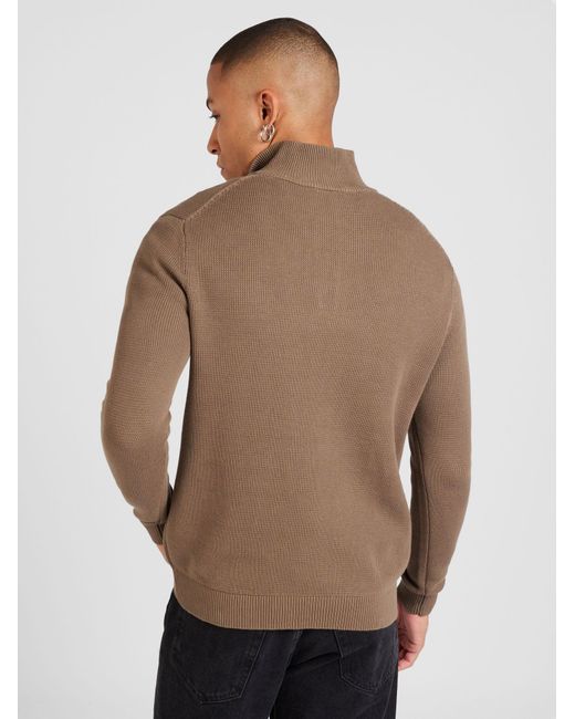 SELECTED Pullover Slhdane in Brown für Herren