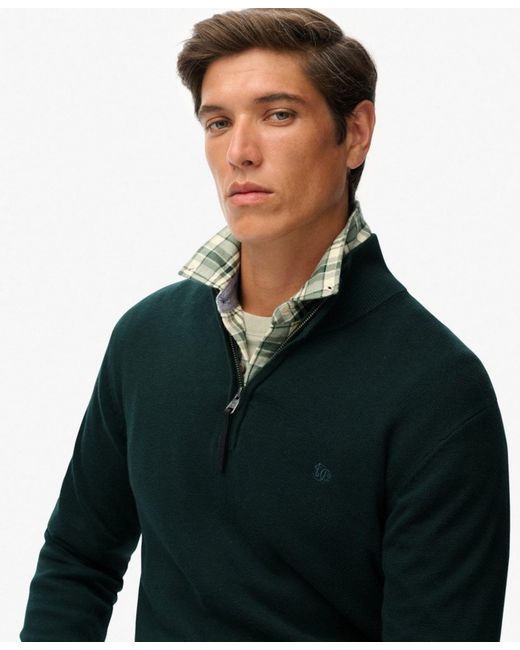 Superdry & Co Pullover Essentials in Green für Herren