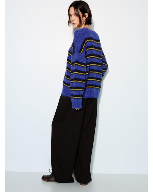 Pull&Bear Blue Pullover Pacific