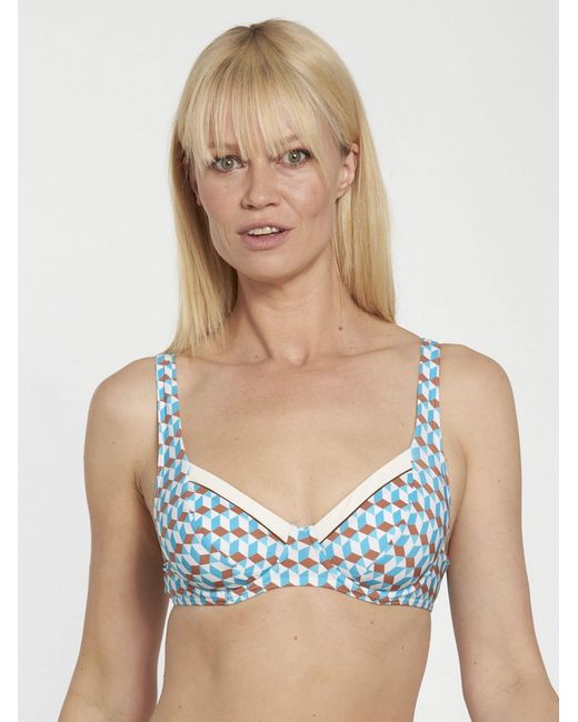 Sunflair Blue Bikinitop