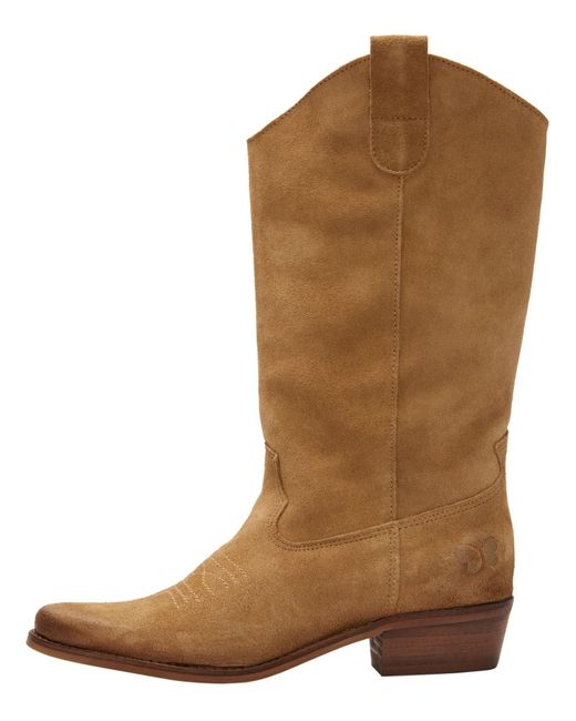 Felmini Brown Cowboystiefel Gerbera