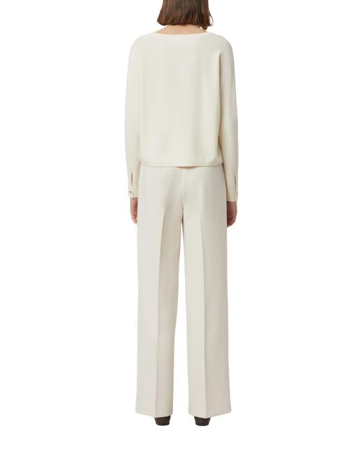 Comma, White Strickpullover
