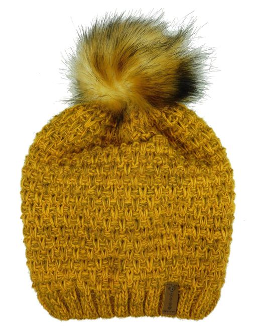 Kumixi Yellow Mütze Set: Mütze & Loop Schal