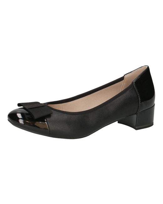 Caprice Black Pumps
