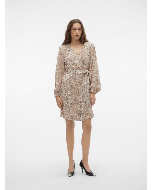 Vero Moda Natural Kleid
