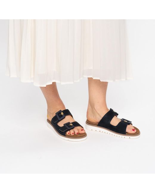 Ara Blue Pantolette