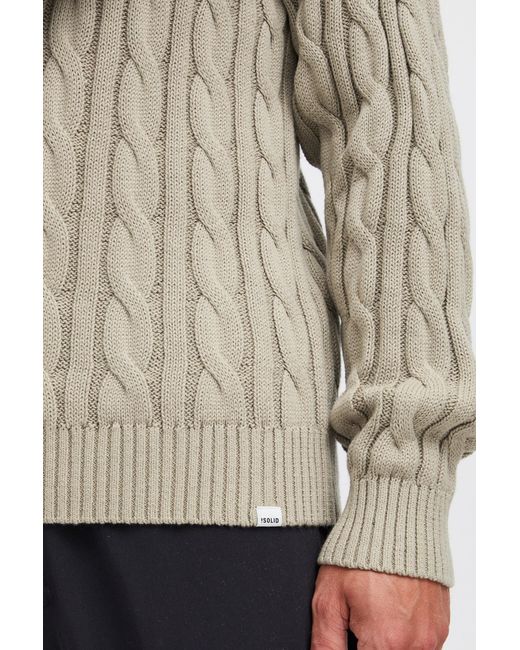Solid Pullover in White für Herren