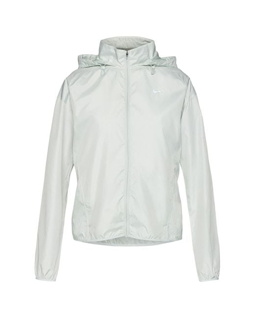 Nike White Sportjacke Tempo