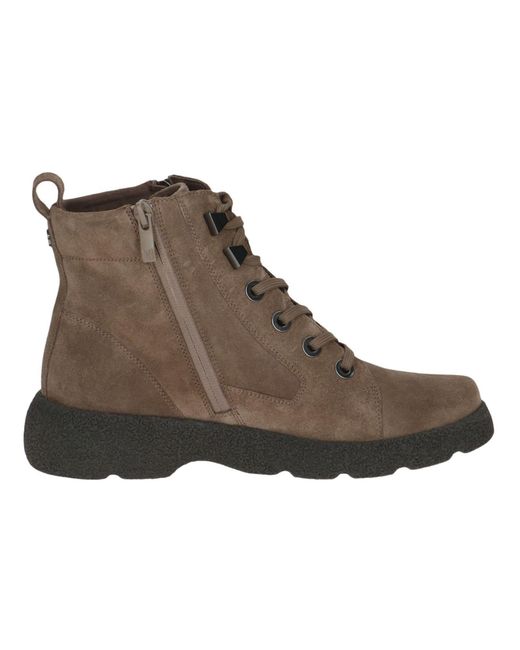 Caprice Brown Schnürstiefelette