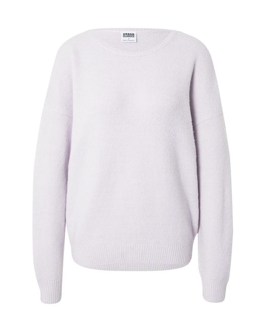 Urban Classics White Pullover Chunky Fluffy