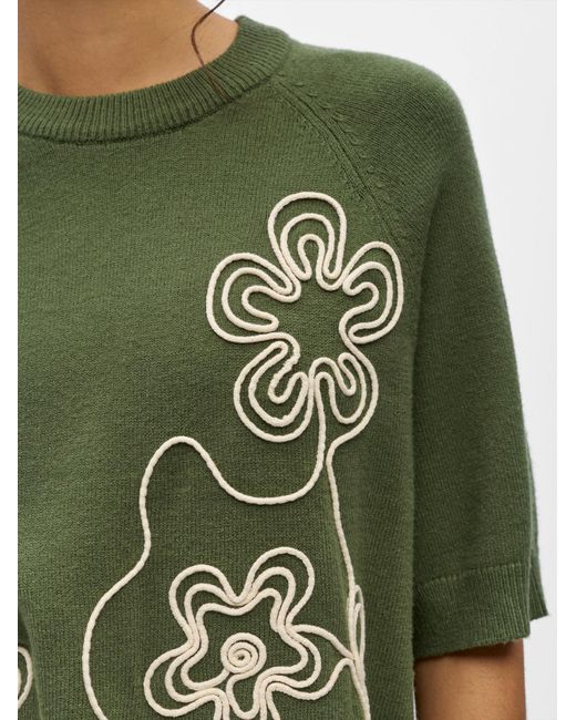Object Green Pullover Objlaney