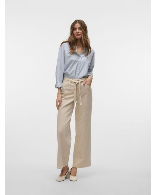 Vero Moda White Jeans 'Vmkarlie'