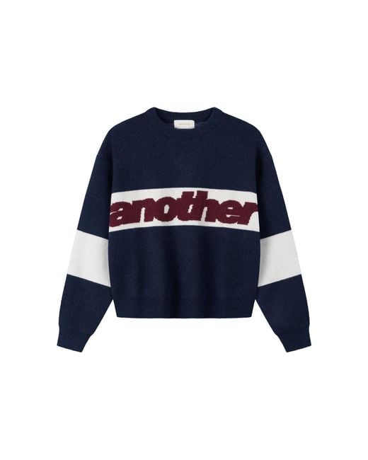 Another Cotton Lab Blue Pullover