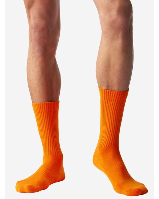 von Jungfeld Socken Einfarbige Classics in Orange für Herren