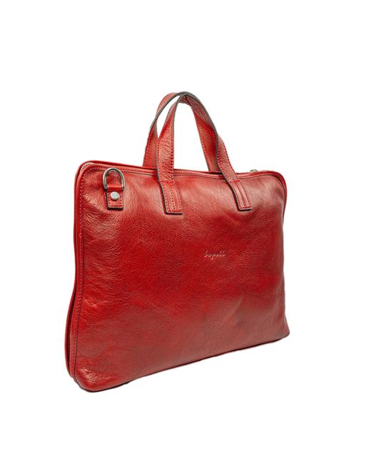 bupell Laptoptasche Pietro in Red für Herren