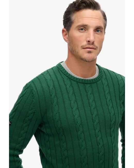 Superdry & Co Pullover in Green für Herren