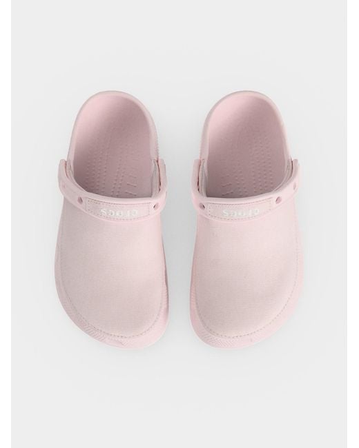 CROCSTM Pink Clogs Classic Crafted