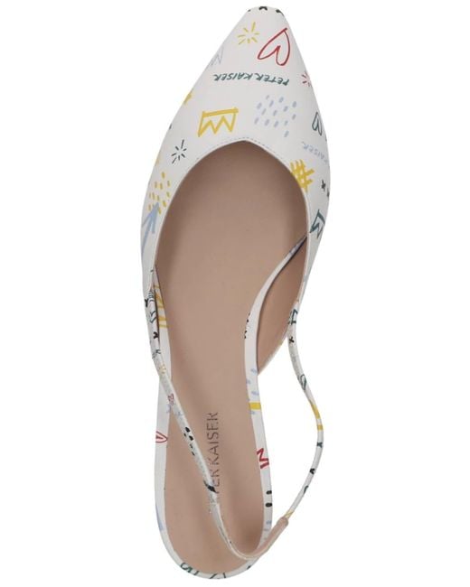 Peter Kaiser Natural Slingpumps