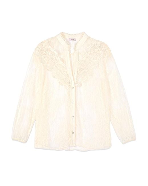 Oltre White Bluse