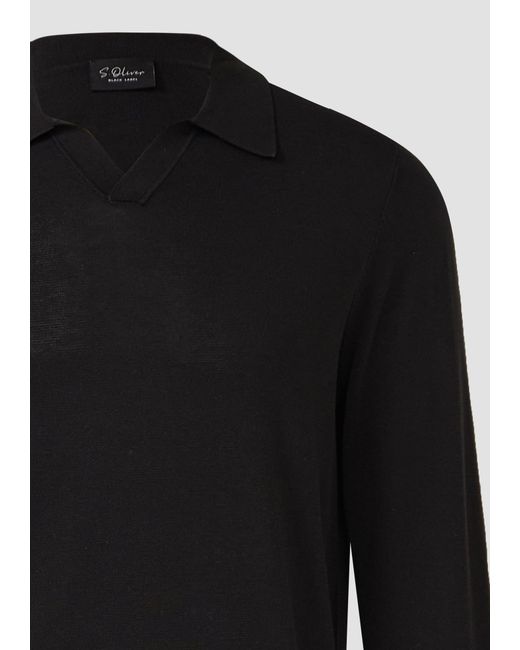 S.oliver Pullover in Black für Herren