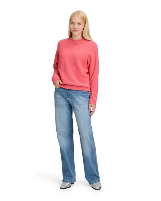 Cartoon Pink Pullover