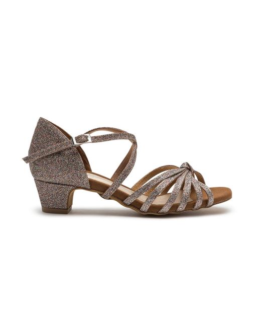 Dancing Queen Brown Riemensandale Grace Radiance Tanzschuhe