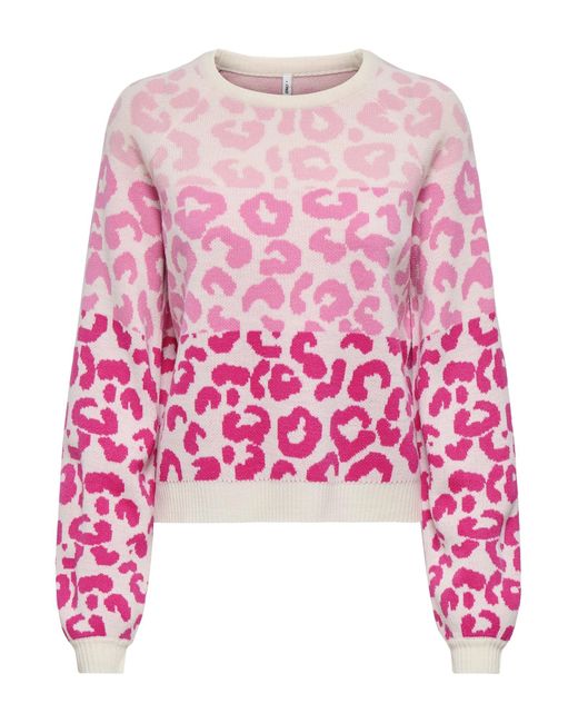 ONLY Pink Pullover Onlallie