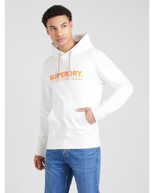 Superdry Sweatshirt in White für Herren