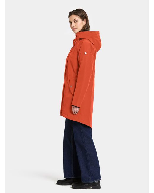 Didriksons Orange Winterjacke Alana