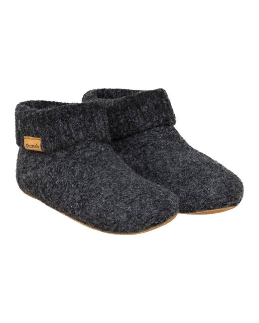 Gottstein Blue Pantolette Knit Boot