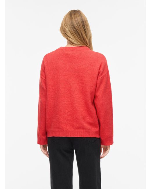 Vila Red Pullover Viliga