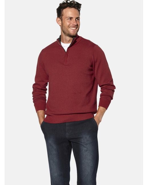 Babista Pullover Amilon in Red für Herren