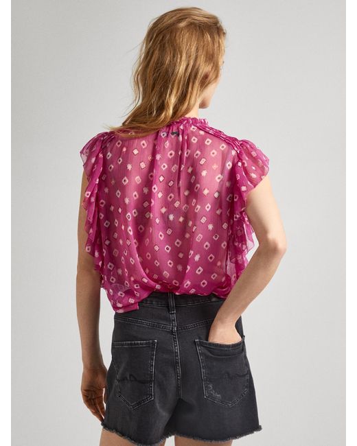 Pepe Jeans Pink Bluse 'marley'