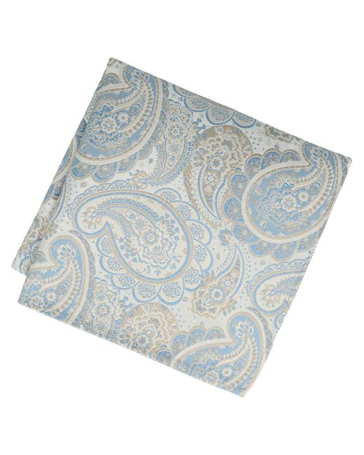 Willen Fliege Set Paisley in Blue für Herren