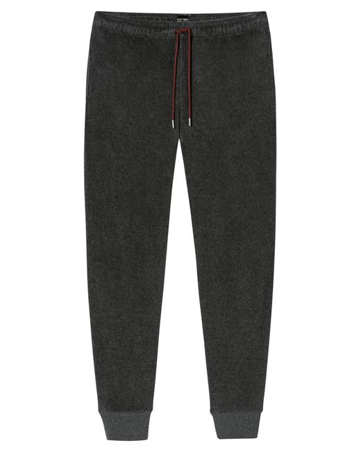 Schiesser Pyjama Casual Nightwear in Black für Herren