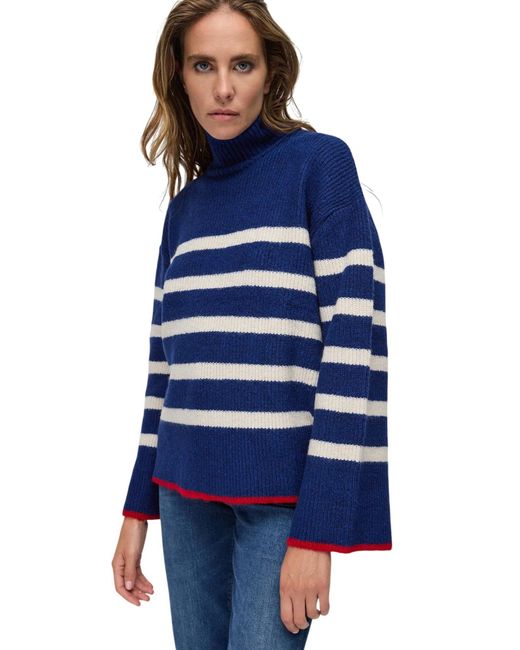 No Matter What Blue Pullover