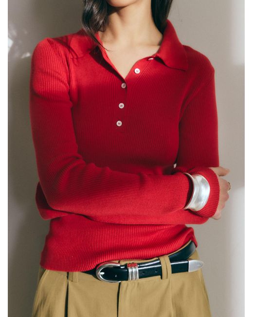 BHOEM Red Pullover