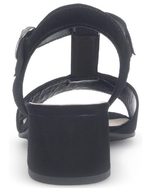 Gabor Black Riemensandale