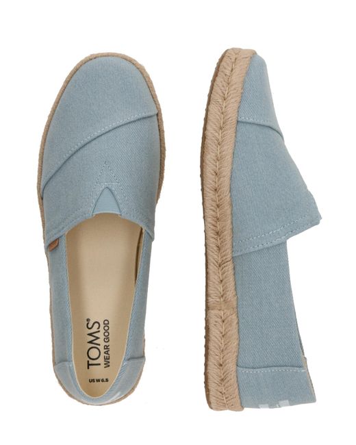 TOMS Blue Espadrilles