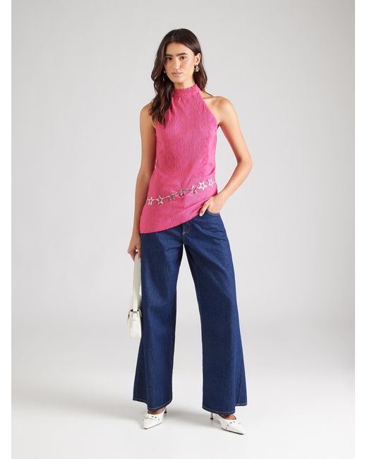 Vila Pink Top Viaster