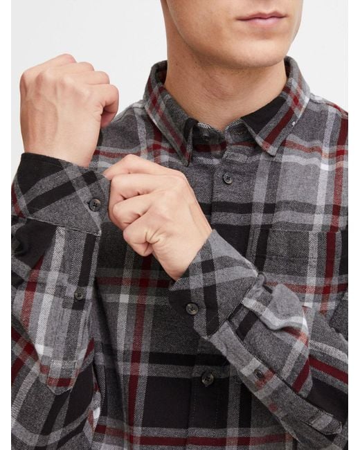 Solid Hemd Craig in Gray für Herren