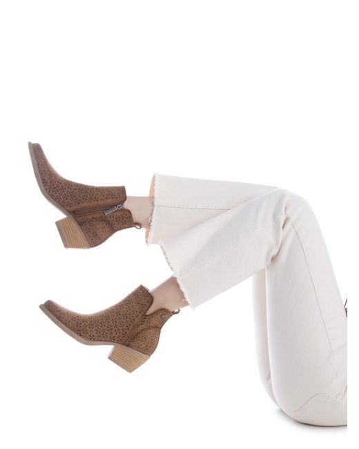 Refresh Brown Stiefelette